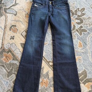Diesel Indigo Rohnar Flare Jeans